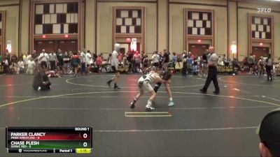 72 lbs Round 1 (6 Team) - Parker Clancy, Pride Wrestling vs Chase Plesh, SVRWC Red