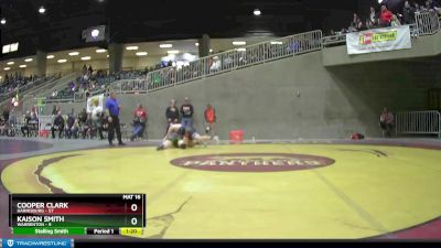 222 lbs Round 3 (4 Team) - Cooper Clark, Harrisburg vs Kaison Smith, Warrenton