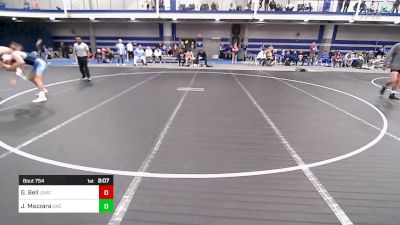 165 lbs Consi Of 8 #2 - Gaven Bell, UNATT - University Of Maryland vs Joey Mazzara, North Carolina