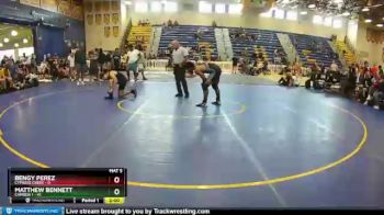 152 lbs Round 6 (8 Team) - Matthew Bennett, Camden 1 vs Bengy Perez, Cypress Creek