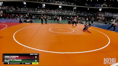 6A 126 lbs Semifinal - Jania Dunigan, Arlington Martin vs Elliotte Strange, Cy-Fair