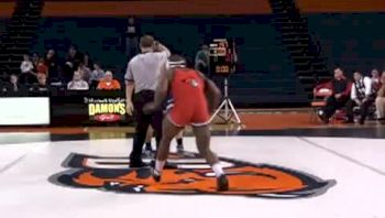 197: Jay Hahn (B) dec. No. 17 Lamar Brown (R), 9-2