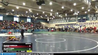 138 lbs Semifinal - Elijah Curiel, Temecula Valley vs Shayan Marolda, Great Oak