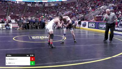 121 lbs Quarterfinal - Gauge Botero, Faith Christian vs Louie Gill, Reynolds