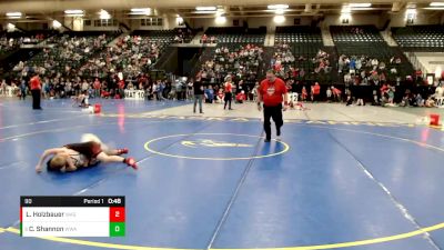 90 lbs Semifinal - Cole Shannon, Warrior Wrestling Academy vs Luke Holzbauer, Wagner