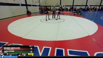 133 lbs Champ. Round 2 - Aiden Evans, Loras vs Keaden Niemojuski, UW-Stevens Point