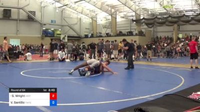 79 kg Round Of 64 - Seldon Wright, Virginia Beach Regional Training Center vs Vittorio Santillo, The Wrestling Factory Of Cleveland