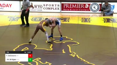 133 lbs Tony DeCesare, Air Force vs Montorie Bridges, Wyoming