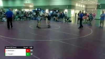 285 lbs Round 5 (6 Team) - Elijah Frizzell, Carolina Extreme vs Jayden Shannon, Bandits Wrestling