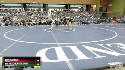 126 lbs Quarterfinals (8 Team) - The Real Hunter Knox, BROKEN ARROW vs JJ Schultheis, YUKON