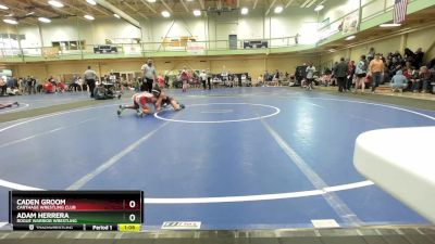 120-125 lbs Round 1 - Adam Herrera, Rogue Warrior Wrestling vs Caden Groom, Carthage Wrestling Club