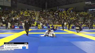 BRENDA LYNN WUNNER vs ANA CAROLINA SCHMITT 2023 World Jiu-Jitsu IBJJF Championship