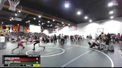 120 lbs Cons. Round 2 - Richard Zavala, Western vs Jorge Equihua, Bell Gardens