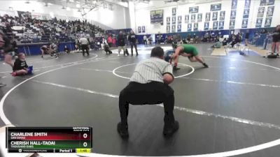 235 lbs Semifinal - Charlene Smith, San Dimas vs Cherish Hall-Taoai, Thousand Oaks