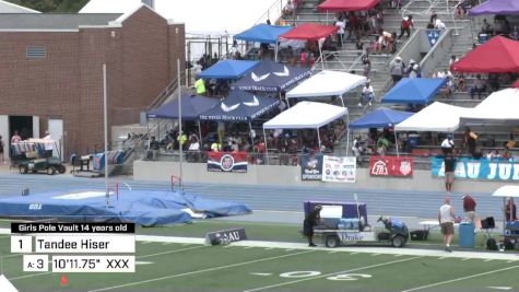 Replay: Pole Vault - 2023 AAU Junior Olympic Games | Aug 1 @ 12 PM