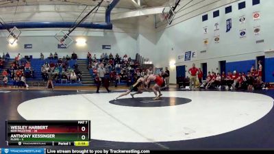 117 lbs Round 1 (4 Team) - Wesley Harbert, New Palestine vs Anthony Kessinger, Floyd