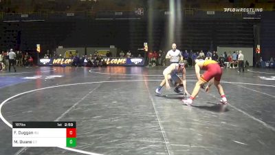 197 lbs Consolation - Francis Duggan, Iowa State vs Martin Duane, Citadel