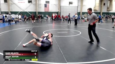 138 lbs Placement Matches (16 Team) - Gage Helgoth, Sedgwick County/Fleming vs Brody Sexton, Minden