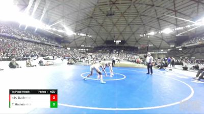 3A 138 lbs 1st Place Match - Hudson Buth, Mt. Spokane vs Tre Haines, Arlington