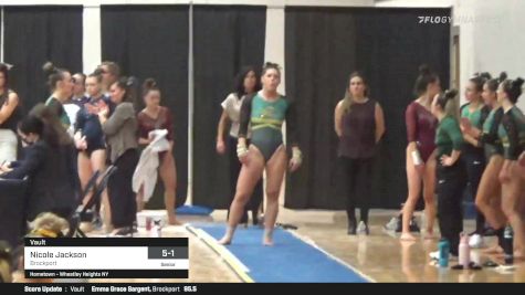 Nicole Jackson - Vault, Brockport - 2022 NCGA Championships