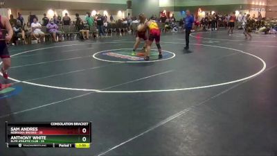 195 lbs Round 4 (16 Team) - Anthony White, Elite Athletic Club vs Sam Andres, Nebraska Broskis