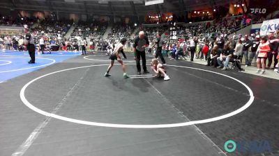 67 lbs Consolation - Emy Rice, Clinton Youth Wrestling vs Presley Williams, Sperry Wrestling Club