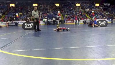 45 lbs Round Of 32 - Knox Newcomer, West Chester vs Malakai Evans, Harborcreek