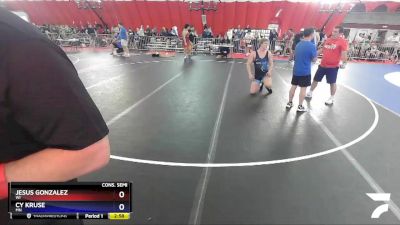 220 lbs Cons. Semi - Jesus Gonzalez, WI vs Cy Kruse, MN