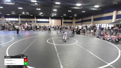 70 lbs Rr Rnd 1 - Israel Gonzalez, Tucson Cyclones vs Cael Schlueter, Rough House