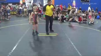 49 lbs Round 3 (6 Team) - Jayvis Abeyta, No Escape Wrestling Academy vs Wiley Derby, The Funky Singlets Teal