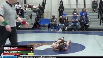 73 lbs Semis (4 Team) - BRAYANT ROBERTSON, Franklin Community vs Quentin Carley, Mishawaka