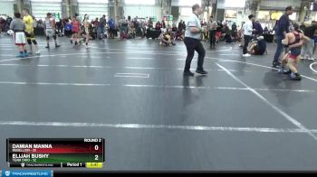 84 lbs Round 2 (6 Team) - Elijah Bushy, Team Ohio vs Damian Manna, Rebellion