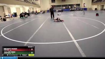 80 lbs Round 5 (6 Team) - Beckett Marsh, Waconia vs Walker Reed, Apple Valley