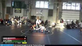 52 lbs Round 6 (8 Team) - Isaac Hierro, PA Alliance Blue vs Jaxon Bedsworth, Warhawks Red