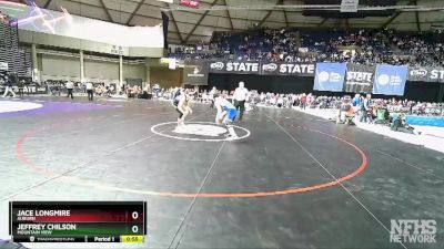 3A 132 lbs Cons. Round 3 - Jeffrey Chilson, Mountain View vs Jace Longmire, Auburn