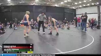 125 lbs Wilburn Freeman, Team Bear Red vs Parker Settle, Roundtree