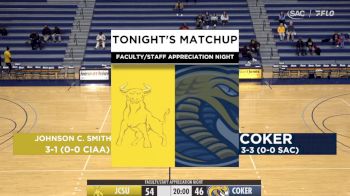 Replay: Johnson C. Smith vs Coker | Nov 29 @ 6 PM