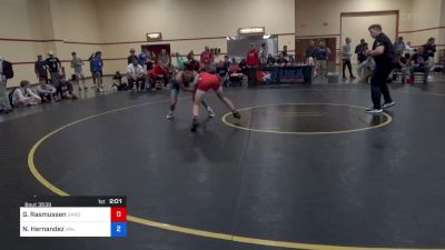 61 kg Cons 64 #2 - Gunner Rasmussen, Sanderson Wrestling Academy vs Nathan Hernandez, Vail Wrestling Academy