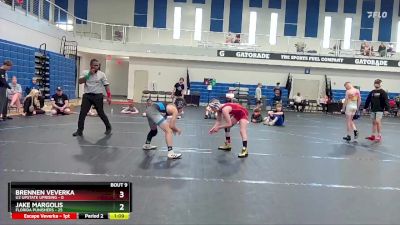 92 lbs Finals (8 Team) - Jake Margolis, Florida Punishers vs Brennen Veverka, U2 Upstate Uprising