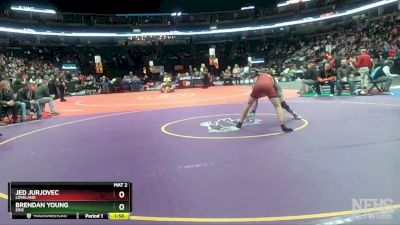 165-4A Champ. Round 1 - Jed Jurjovec, Loveland vs Brendan Young, Erie