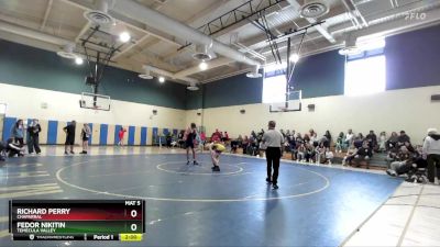 120 lbs Semifinal - Fedor Nikitin, Temecula Valley vs Richard Perry, Chaparral