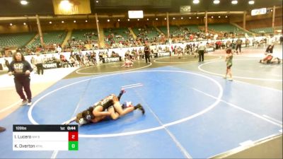 109 lbs Rr Rnd 2 - Isaac Lucero, NM Beast vs Kael Overton, Athlos Wrestling