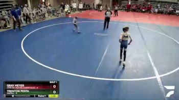 55 lbs Quarterfinals (8 Team) - Gray Meyer, STMA (St. Michael/Albertville) vs Trenton Pesta, Sartell