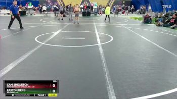 130 lbs Finals (2 Team) - Cam Singleton, Neighborhood Wrestling vs Easton Berg, WV Wild