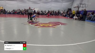 66 lbs Semifinal - Mason Kephart, Duncansville vs Jackson Beegle, Bedford