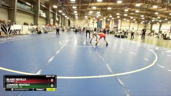 105 lbs Rd# 10- 4:00pm Saturday Final Pool - Blake Nevills, Cali Red vs Connor Whitely, Minion Black