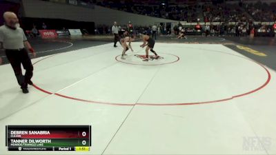 2A/1A-113 Semifinal - Tanner Dilworth, Monroe/Triangle Lake vs Debren Sanabria, Culver