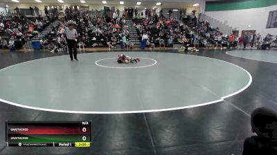 50 lbs Cons. Round 2 - Uriah Guebara, Maize Wrestling Club vs Weston Olvera, Honey Badger Wrestling Club