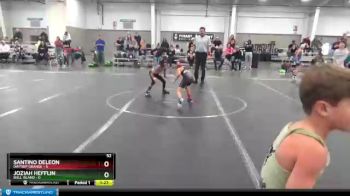 52 lbs Round 2 (4 Team) - Joziah Hefflin, Bull Island vs Santino DeLeon, Daytrip Orange