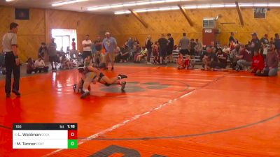 100 lbs Round Of 16 - Lauger Waldman, Cogan Station vs Mason Tanner, Port Byron